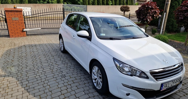 Peugeot 308 cena 31900 przebieg: 145900, rok produkcji 2015 z Skalbmierz małe 191